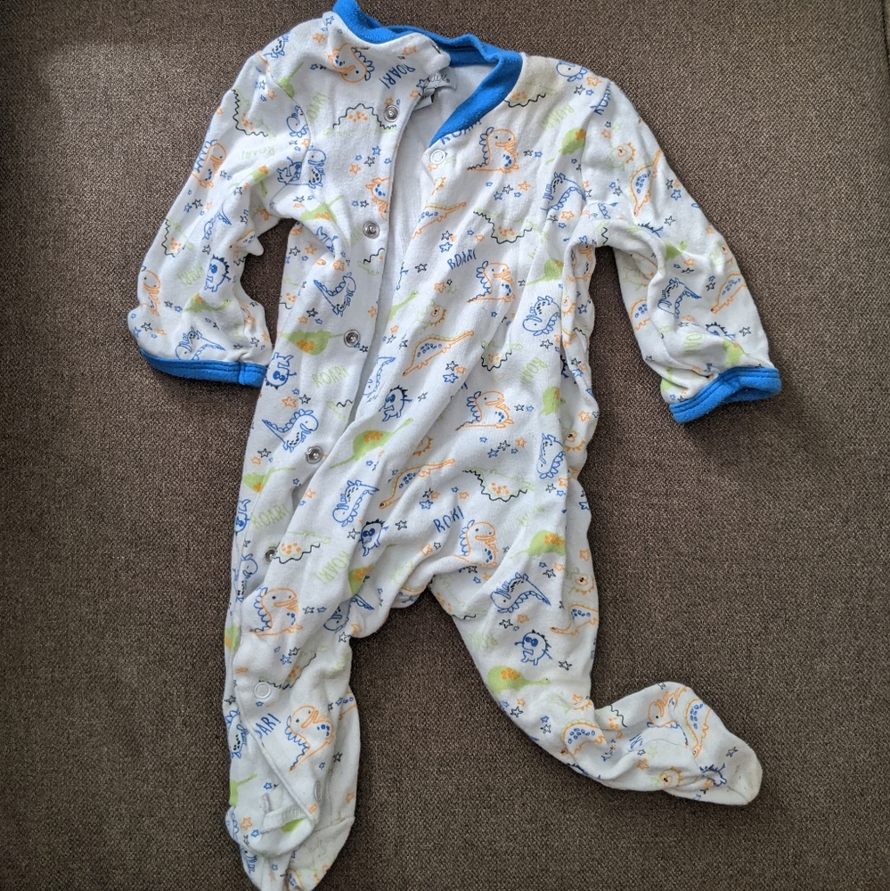 Baby Boy Dinosaur Onesie